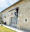 HAILO - Echelle transformable pro 3 plans 3x10 échelons 6m/6,8m en aluminium Hailo Pro - vignette