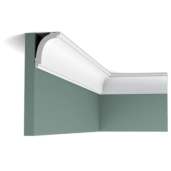 ORAC DECOR - CB523 Corniche plafond Orac Decor - 5,9x4,4x200cm (h x p x L) - polystyrène Carton complet - large