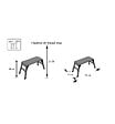 HAILO - Plateforme de travail en aluminium Hailo - vignette