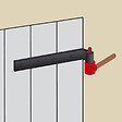 AFBAT - Gond Chimique Composite Plastifié, H.80x Diam.14 Mm - vignette