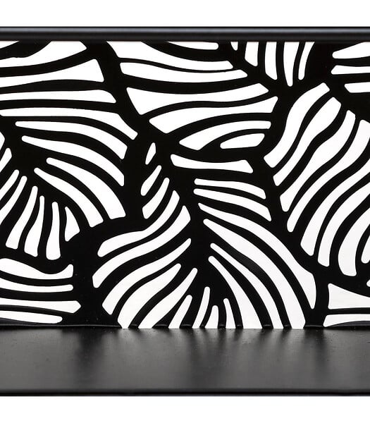 ATMOSPHERA - Etagère murale en Métal Noir 39 x 36 cm - large