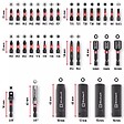 EINHELL - Coffret d'embouts et douilles M-CASE , 35 pièces - vignette