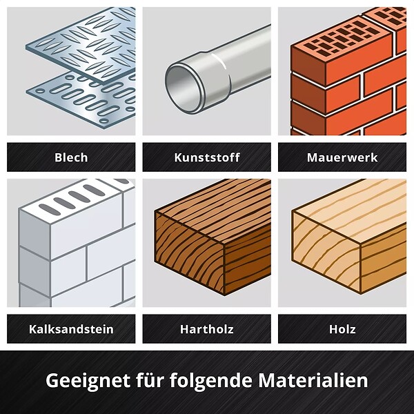 EINHELL - Coffret d'embouts et douilles M-CASE , 38 pièces - large