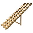 VINUOVO - BERLIN Escalier extérieur bois 16 marches H 275cm L-140cm - vignette