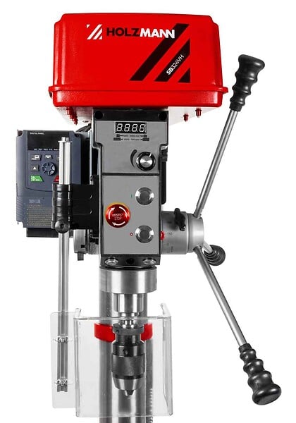 HOLZMANN - Perceuse à  colonne à  vitesse variable - 1500W - 400 V / 3 / 50 Hz - large