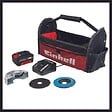 EINHELL - Meuleuse d'angle sans fil Power X-Change TE-AG 18/115 Li (1x4,0Ah) - vignette
