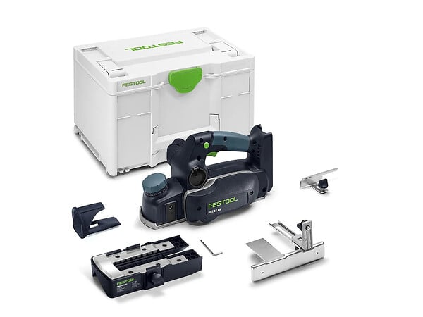 FESTOOL - Rabot sans fil HLC 82 EB-Basic-Set -  - sans batterie, ni chargeur - SYSTAINER - 578600 - large