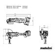 METABO - Meuleuse 230 mm 36-18 V WPB 36-18 LTX BL 24-230 (sans batterie ni chargeur), coffret - vignette