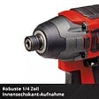 EINHELL - Clé à chocs sans fil  TP-CI 18/220 Li BL-Solo - vignette