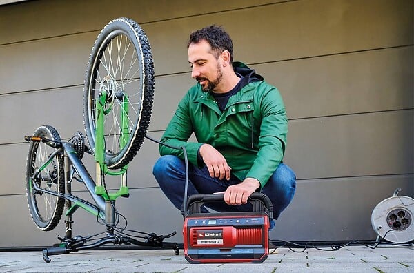 EINHELL - Compresseur à air sans fil PRESSITO 18/25 HYBRID - large