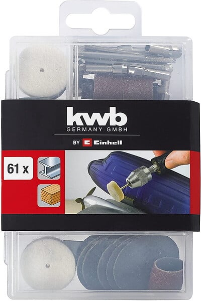 EINHELL - Jeu d'accessoires miniatures, 61 pcs - large