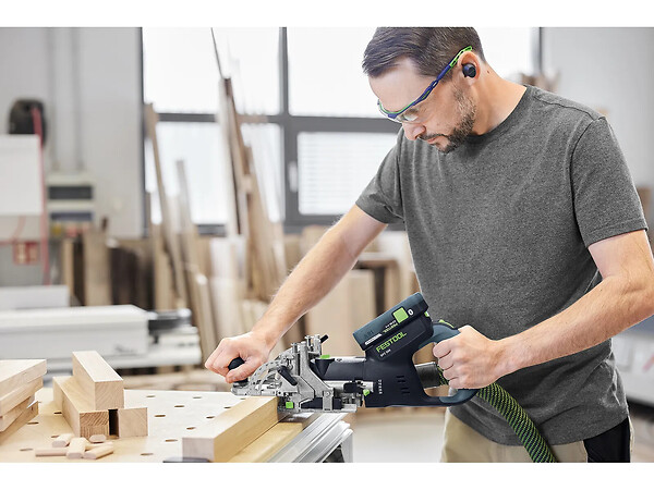 FESTOOL - Fraiseuse sans fil DFC 500 E-Basic DOMINO -  - sans batterie, ni chargeur - SYSTAINER - 578120 - large