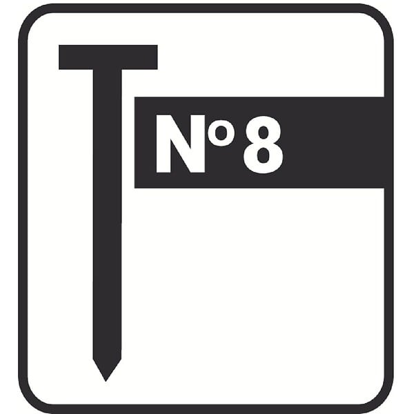 RAPID - Pointe NÂ°8 - 40 Mm Par 2800 - large