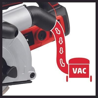 EINHELL - Rainureuse filaire TE-MA 1700W - câble 4m + malette de rangement et 4 disques à tronçonner - large