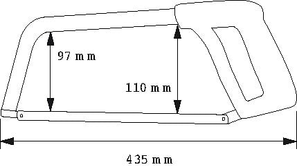 SAM OUTILLAGE - Scie A Metaux Bi-Matiere Samsocut - large