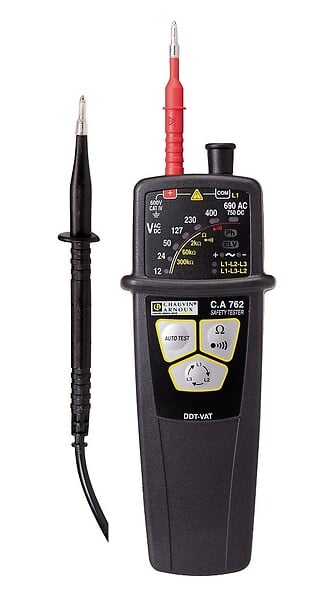 CHAUVIN ARNOUX - Testeur tension AC / DC CA762 avec LED - CHAUVIN ARNOUX - P01191762Z - large