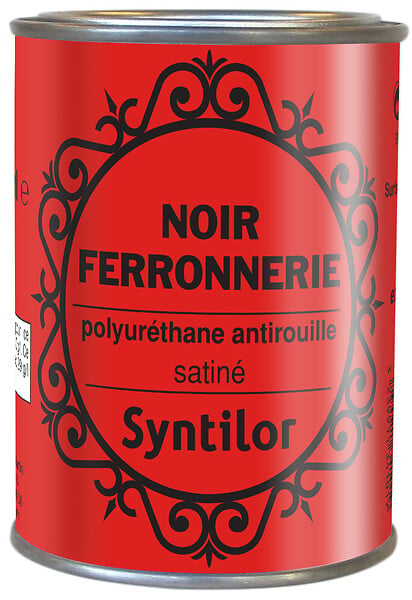 CENTRALE BRICO - Peinture ferronnerie extérieur SYNTILOR, noir, 0.25 l - large