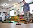 EINHELL - Balai sans fil TE-FS 18 Li-Solo - 18V - bac 400ml - LED - poignée télescopique - sans batterie/chargeur - vignette