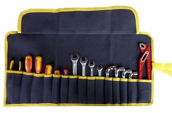 OUTIFRANCE - Trousse à  outils - 15 compartiments - large