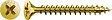 SPAX - Lot De 75 Vis Acier Tête Fraisée Pozidriv Spax, Diam.5 Mm X L.45 Mm - vignette