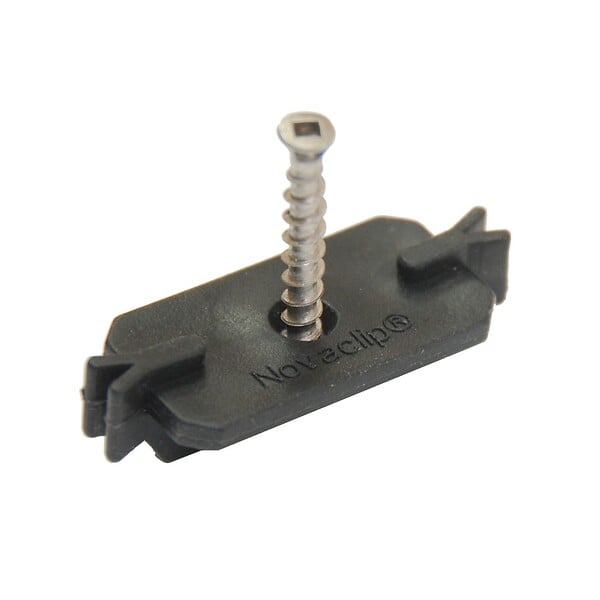 CENTRALE BRICO - Lot De 100 Clips Et Vis Pour Planches Composite Et Résineux - large