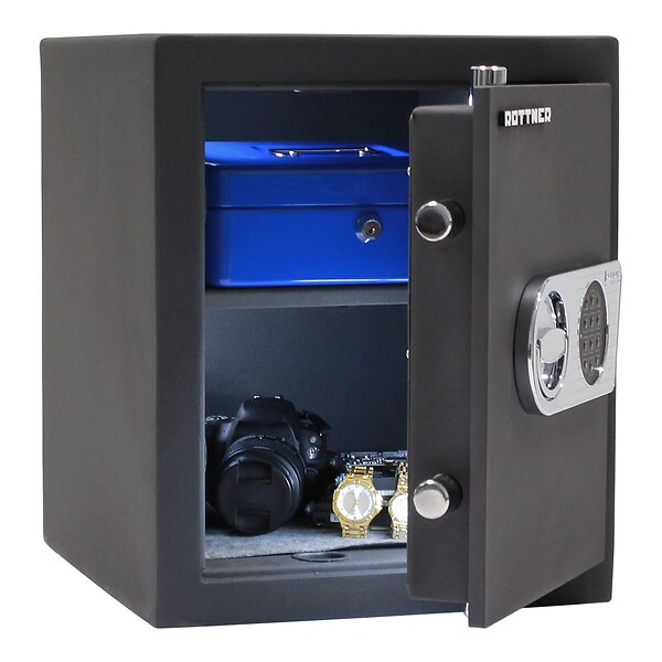 ROTTNER - Coffre Fort Toscana 50 El Silvergrey Serrure électronique - large