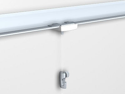 ARTITEQ - Kit Pince faux Plafond pour accrochage de tableaux (latéral) - large