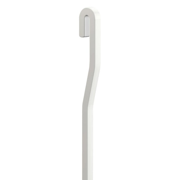 ARTITEQ - Set de Suspension Accrochage tableau 2 tiges blanches coudées & 2 crochets 20kgs Artiteq - large