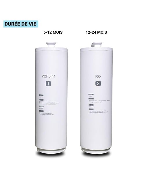 APIC - Filtre de rechange 3 en 1 - Osmoseur Luxis RO-UX-600G - large
