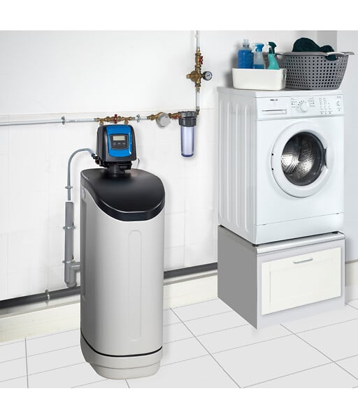 APIC - Adoucisseur d'eau 20L Vanne Fleck 5800 SXT complet avec accessoires - large