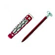 RED HEAD - Lot de 8 chevilles et vis couleur RED HEAD, Diam.6 mm x L.37 mm - vignette