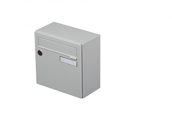 CENTRALE BRICO - Boîte Aux Lettres Compacte 1 Porte Extérieur Renz Acier Gris Mat - large