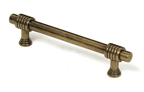 CENTRALE BRICO - Poignée De Meuble Zamak Laitonné, Entraxe 96 Mm - large