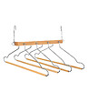 5 FIVE SIMPLY SMART - Cintre 4 chemises/pantalons & 2 positions possibles dans le dressing en Bois et Métal - vignette