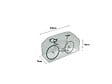 NORTENE - Housse de protection pour vélo - 200 x H 110 cm - vignette