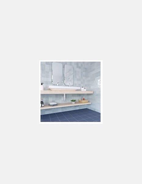COMPTOIR DU CERAME - CARRELAGE SIROCCO BLEU D'EAU PLAQUETTE 10.7X53 - MK2305062 - large