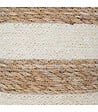 ATMOSPHERA - Set de 4 Paniers de rangement en Jute et Seagrass blanc et naturel - vignette