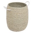 ATMOSPHERA - Lot de 2 Paniers de rangement avec couvercle D 39 et D 30 cm - vignette