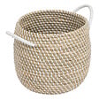 ATMOSPHERA - Lot de 2 Paniers de rangement avec couvercle D 39 et D 30 cm - vignette