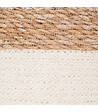 ATMOSPHERA - Set de 4 Paniers de rangement en Jute et Seagrass blanc et naturel - vignette