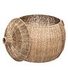 ATMOSPHERA - Set de 2 Paniers de rangement en Jute avec couvercle - vignette