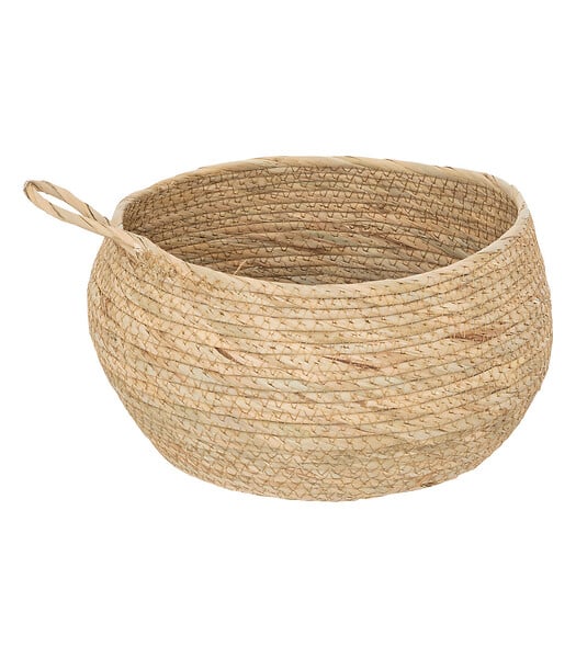 ATMOSPHERA - Lot de 4 Paniers de rangement Beige D 50 D 40 D 30 et D 22 cm - large