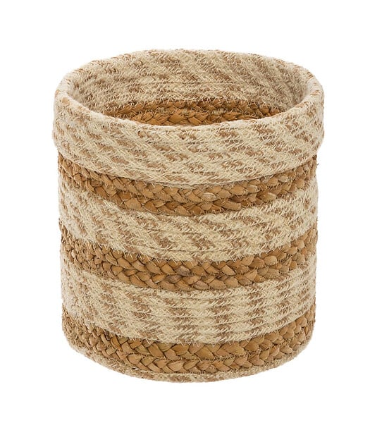 ATMOSPHERA - Set de 4 Paniers de rangement en Jute et Seagrass - large