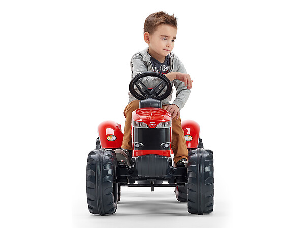 FALK - Tracteur enfant Massey Ferguson avec remorque 3 à 7 ans - Falk - large