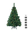 FEERIC LIGHTS & CHRISTMAS - Sapin de Noël artificiel Vert avec Pomme de Pin H 180 cm - vignette