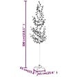 VIDAXL - vidaXL Arbre à  LED fleur de cerisier 368 LED Blanc chaud 300 cm - vignette