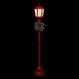 FEERIC LIGHTS & CHRISTMAS - Déco lumineuse intérieur Lampadaire Rouge 1 Lanterne 74 LED - vignette