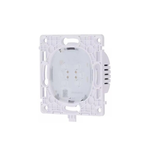 AJAX - Ajax interrupteur intelligent. Relais pour un interrupteur à touche double. Le bouton est à commander séparément. (commander 2 lampes) Dimensions : 76.3x72.3x29.2mm - large