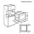 ELECTROLUX - micro-ondes encastrable 26l 900w noir/inox - kmfe264tex - vignette
