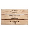 ATMOSPHERA - Lot de 6 Caisses de rangement Cagettes en Bois Naturel déco Factory - vignette